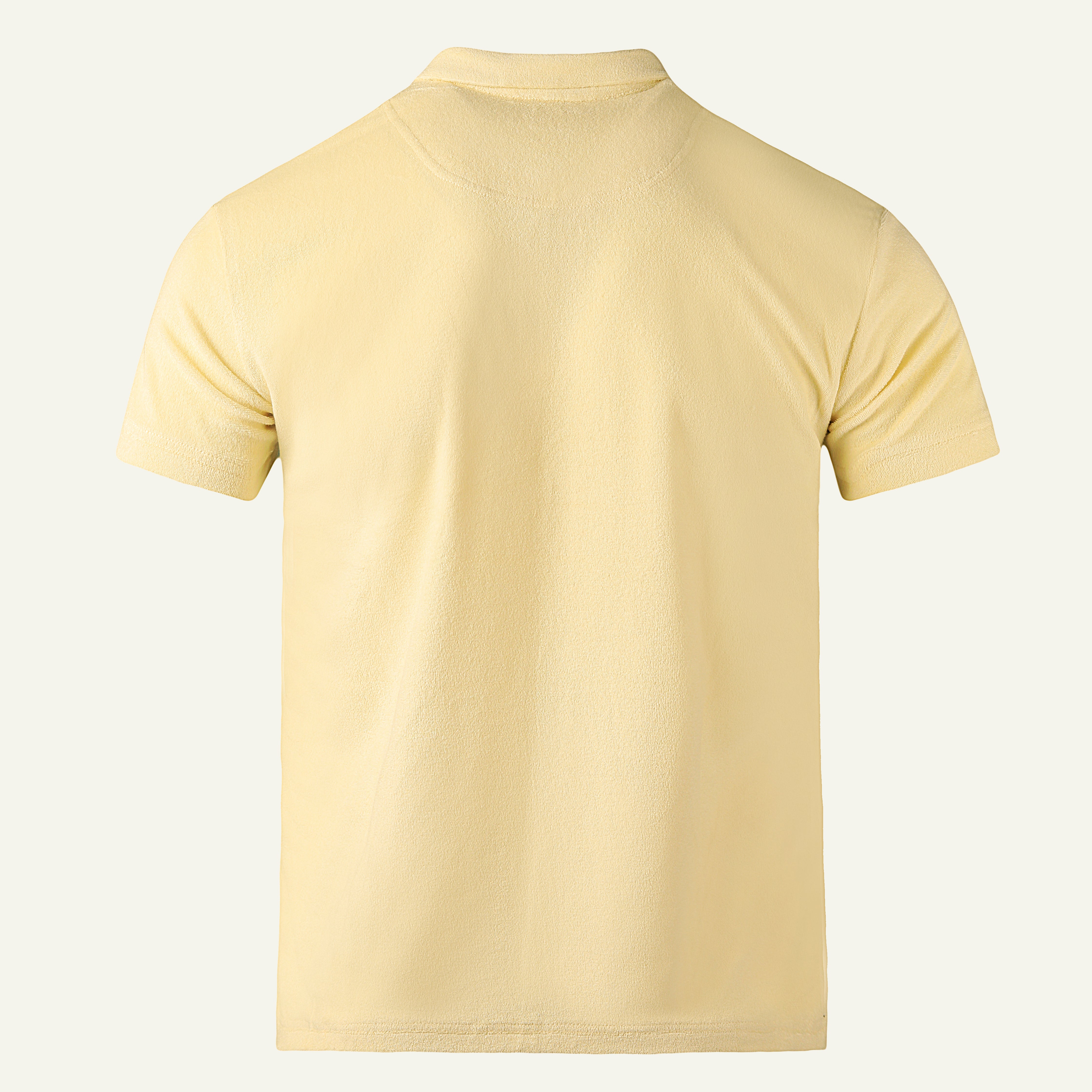 Pastel yellow polo shirt best sale